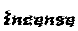 Incense Font Image