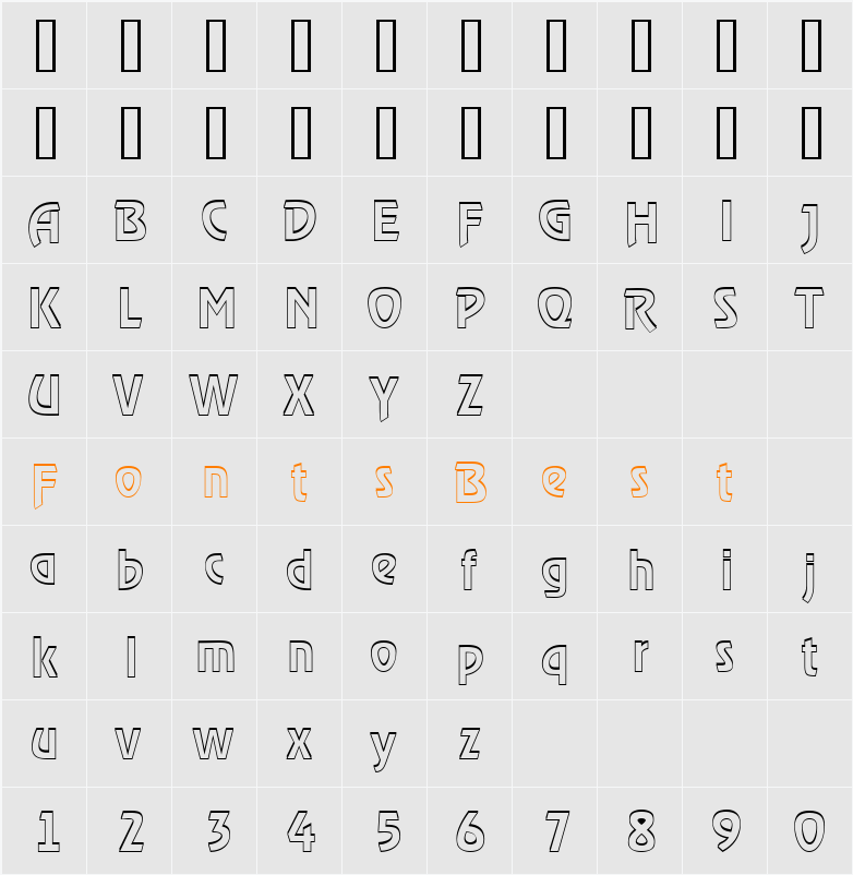 a_RewinderDemiSh Character Map