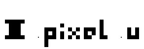 I pixel u Font Image