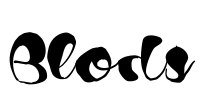 Blods Font Image