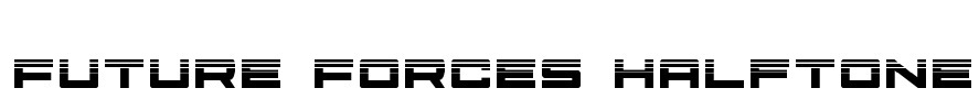 Future Forces Halftone