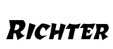 Richter Font Image