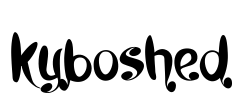 Kyboshed Font Image