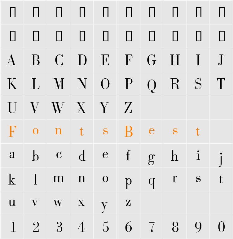 JosephBeckerLight Character Map