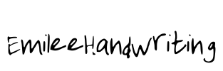EmileeHandwriting