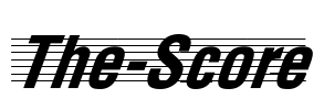 The-Score Font Image