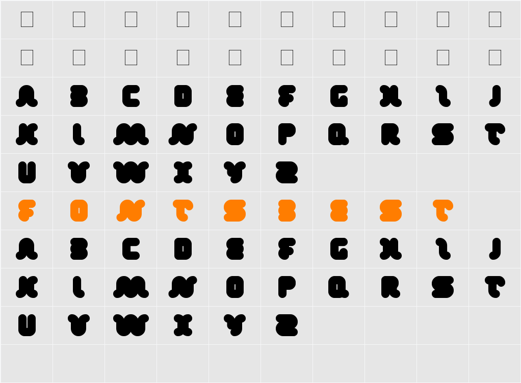 day dreamer Character Map
