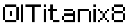 01Titanix8 Font Image