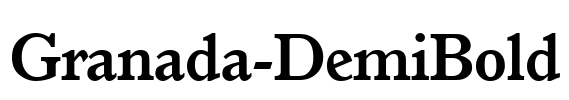 Granada-DemiBold