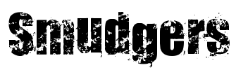 Smudgers™ Font Image