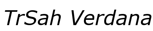 TrSah Verdana