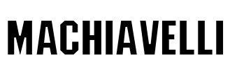Machiavelli Font Image
