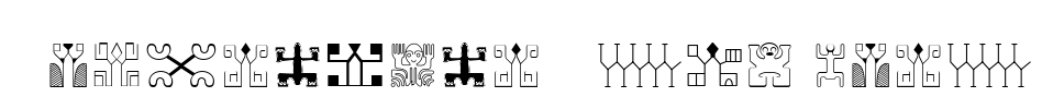 Polynesien Etua font Font Image