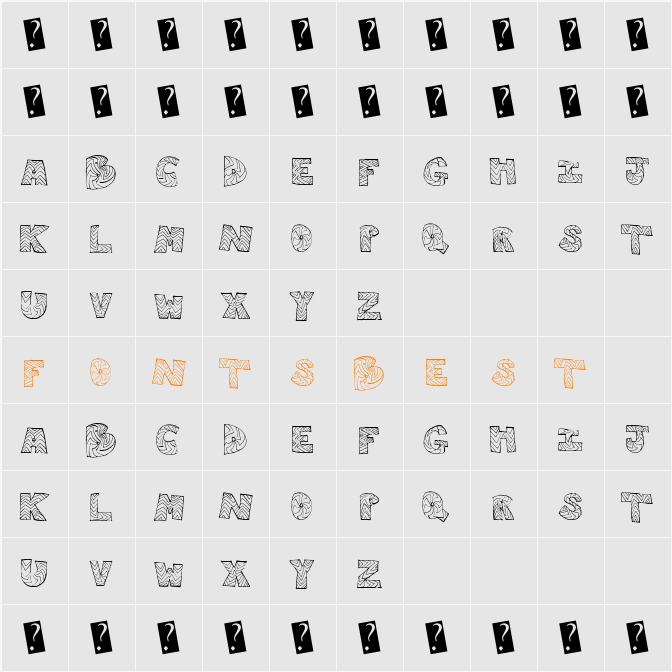 RightWay Character Map
