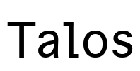 Talos Font Image