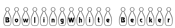 BowlingWhite Becker