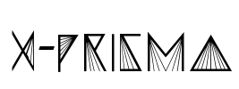 X-PRISMA Font Image