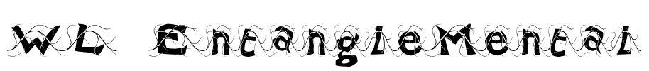 WL EntangleMental Font Image