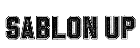 Sablon Up Font Image