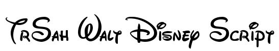 TrSah Walt Disney Script
