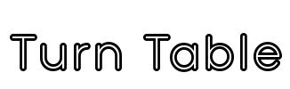Turn Table