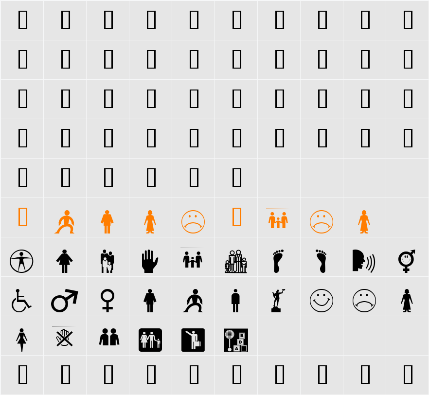 wmpeople1 Character Map