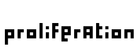 proliferation Font Image