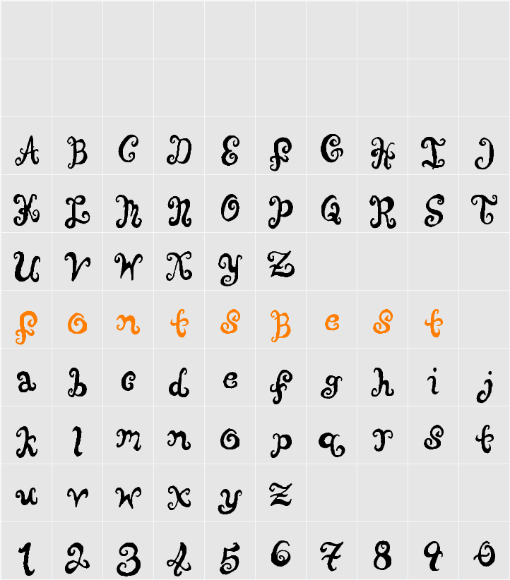 Punquin Crazy Pants Character Map