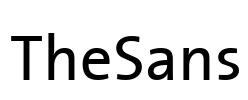 TheSans Font Image