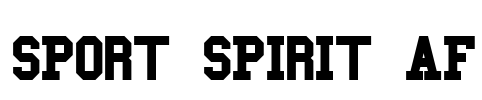 SPORT SPIRIT AF
