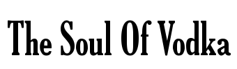 The Soul Of Vodka