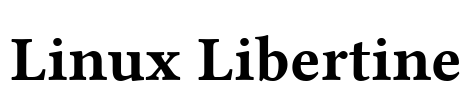Linux Libertine