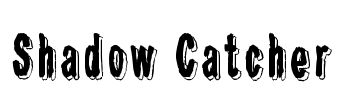 Shadow Catcher Font Image