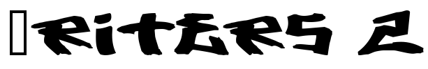 Writers 2 Font Image