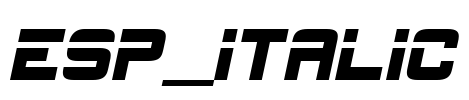 ESP_Italic