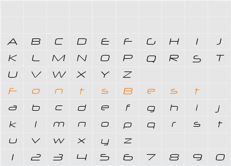 Neuropol X Xp Lite Character Map