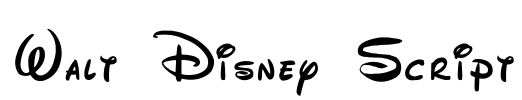 Walt Disney Script