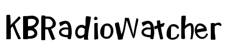 KBRadioWatcher Font Image