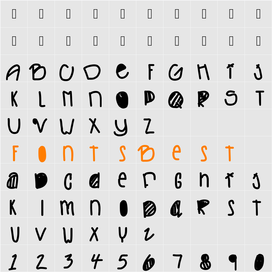 LifesTooFast Character Map