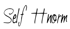 Self ttnorm Font Image