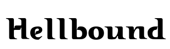 Hellbound Font Image