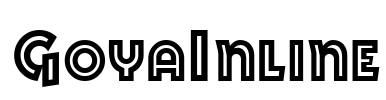 GoyaInline Font Image