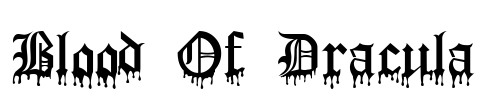 Blood Of Dracula