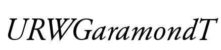 URWGaramondT