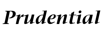 Prudential Font Image