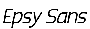 Epsy Sans Font Image