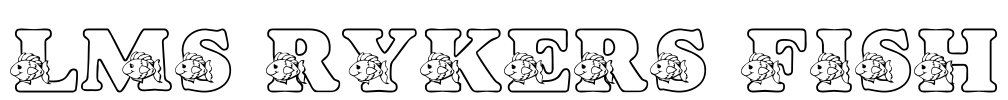 LMS Rykers Fish Font Image