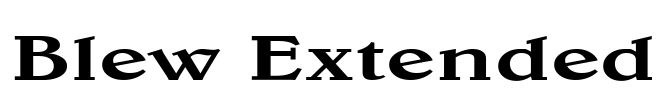 Blew Extended
