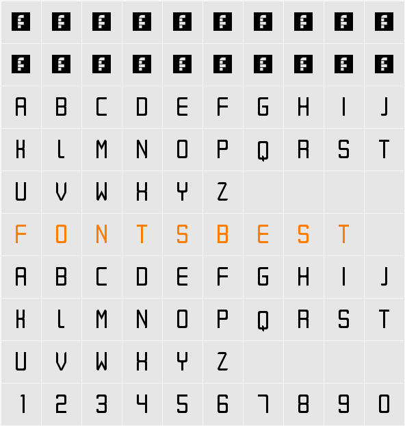 Eret Character Map