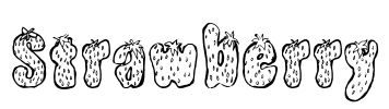 Strawberry Font Image